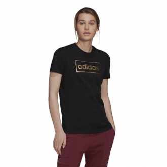 ADIDAS - Výpredaj tričko dámske Foil Box Graphic (čierna) H14694