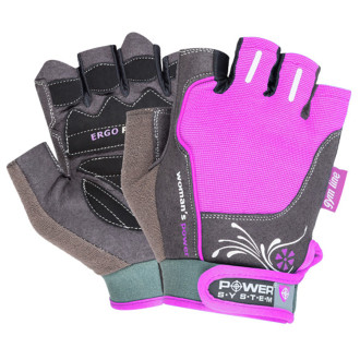Power System - Dámske rukavice na cvičenie PS-2570 pink