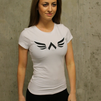 Exalted - Dámske fitness tričko X1 (biela)