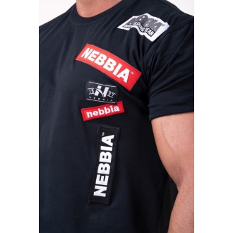 NEBBIA - BOYS tričko pánske 171 (black)