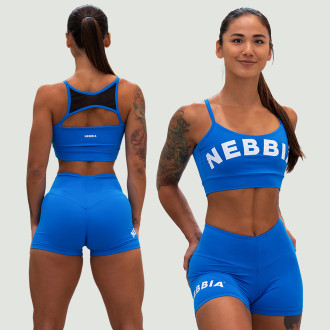 NEBBIA - Športová podprsenka GYM HERO 579 (blue)