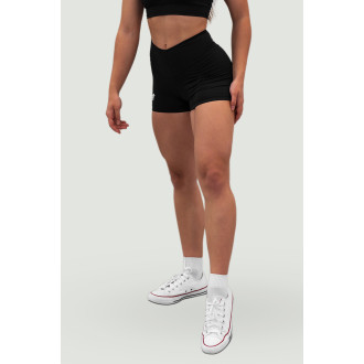 NEBBIA - Šortky s vysokým pásom GYM HERO 582 (black)