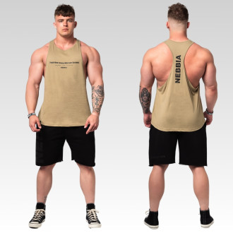 NEBBIA - Pánske fitness tielko FLEXIN 360 (green)