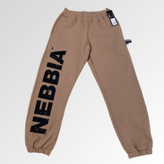 NEBBIA - Fitness tepláky pánske 365 (light brown)