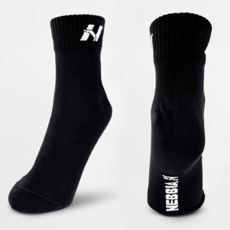 NEBBIA - Crew ponožky 166 (black)