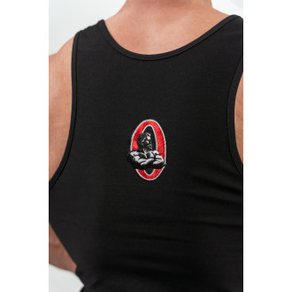 NEBBIA - Pánske tielko s logom Mr.Olympia 714 (black)