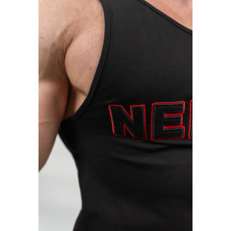 NEBBIA - Pánske tielko s logom Mr.Olympia 714 (black)