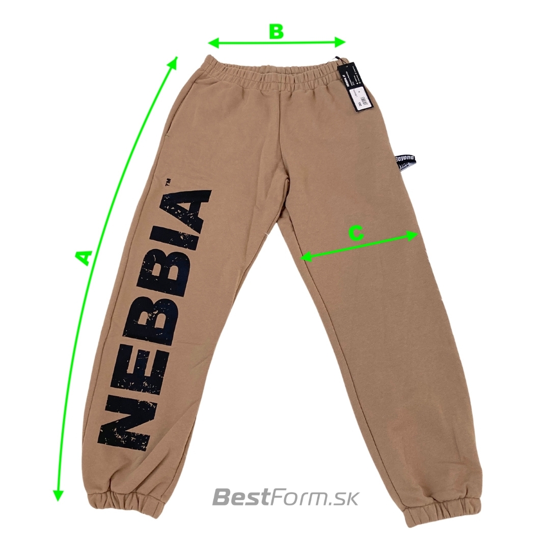 nebbia-fitness-teplaky-panske-365-light-brown-velkostna-tabulky